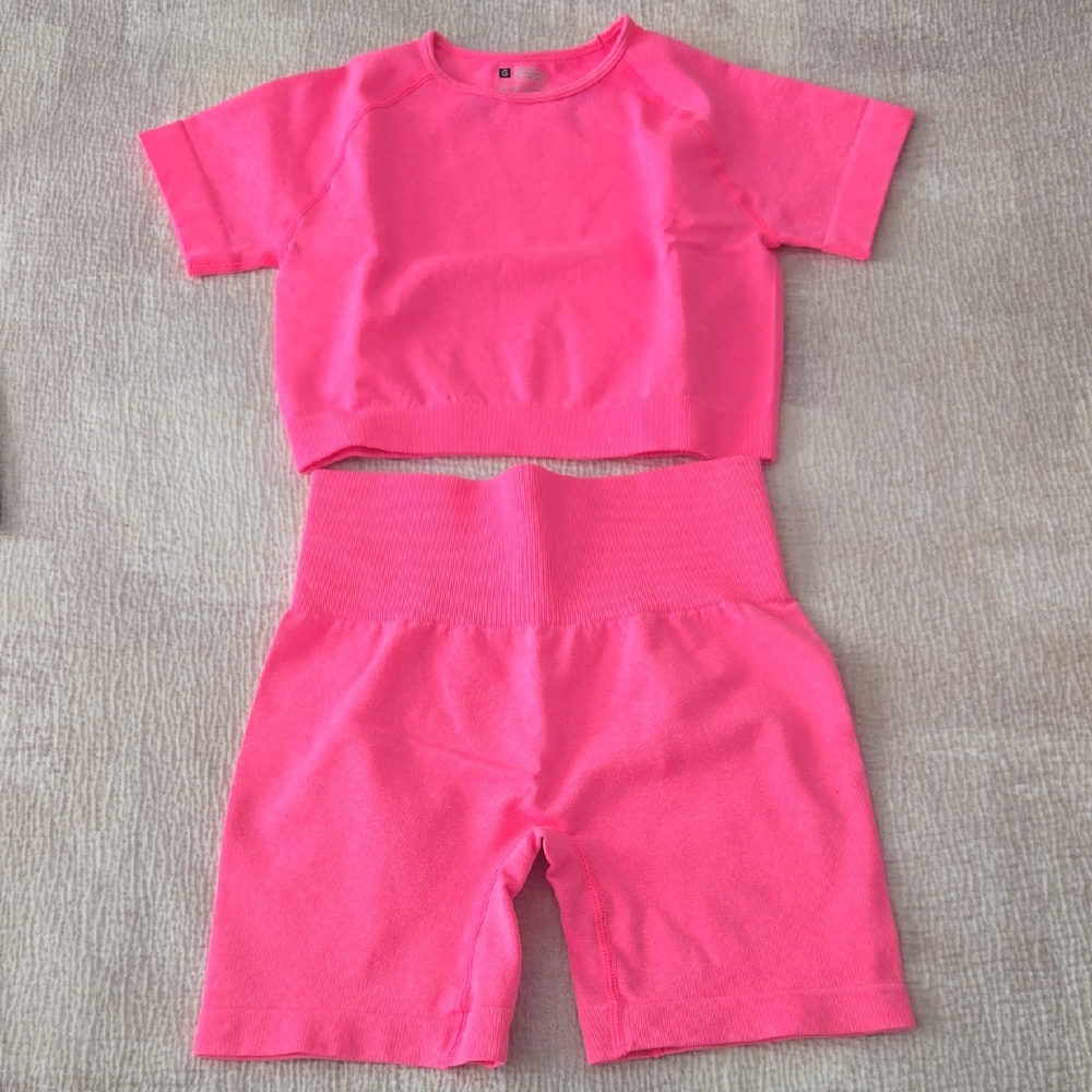 Amazon Women's Pink Two-Piece Set